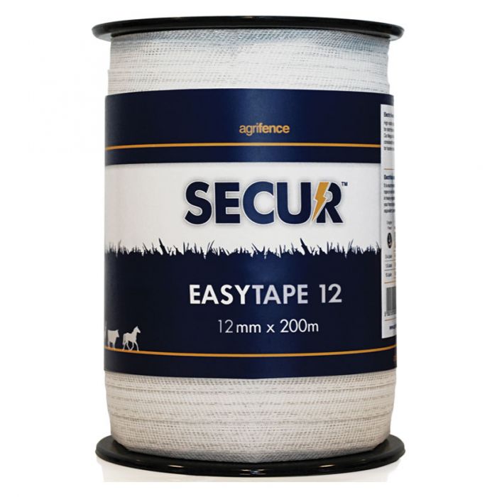 Agrifence Easytape Polytape White 20mm X 200m - Country Ways