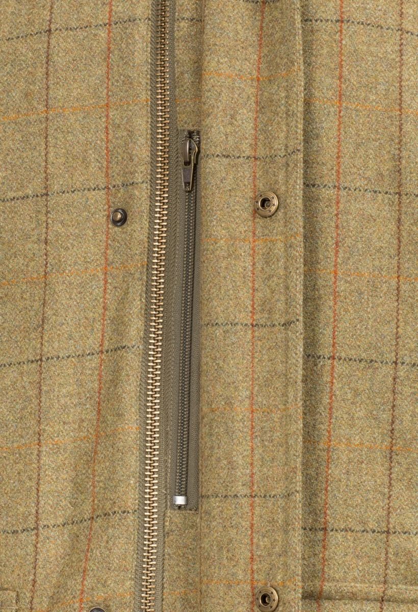 Alan Paine Men's Combrook Tweed Field Coat with Action Back - Country Ways