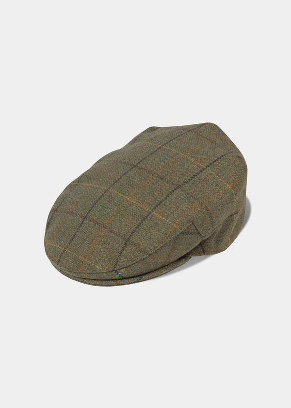 Alan Paine Men's Rutland Waterproof Tweed Flat Cap - Country Ways