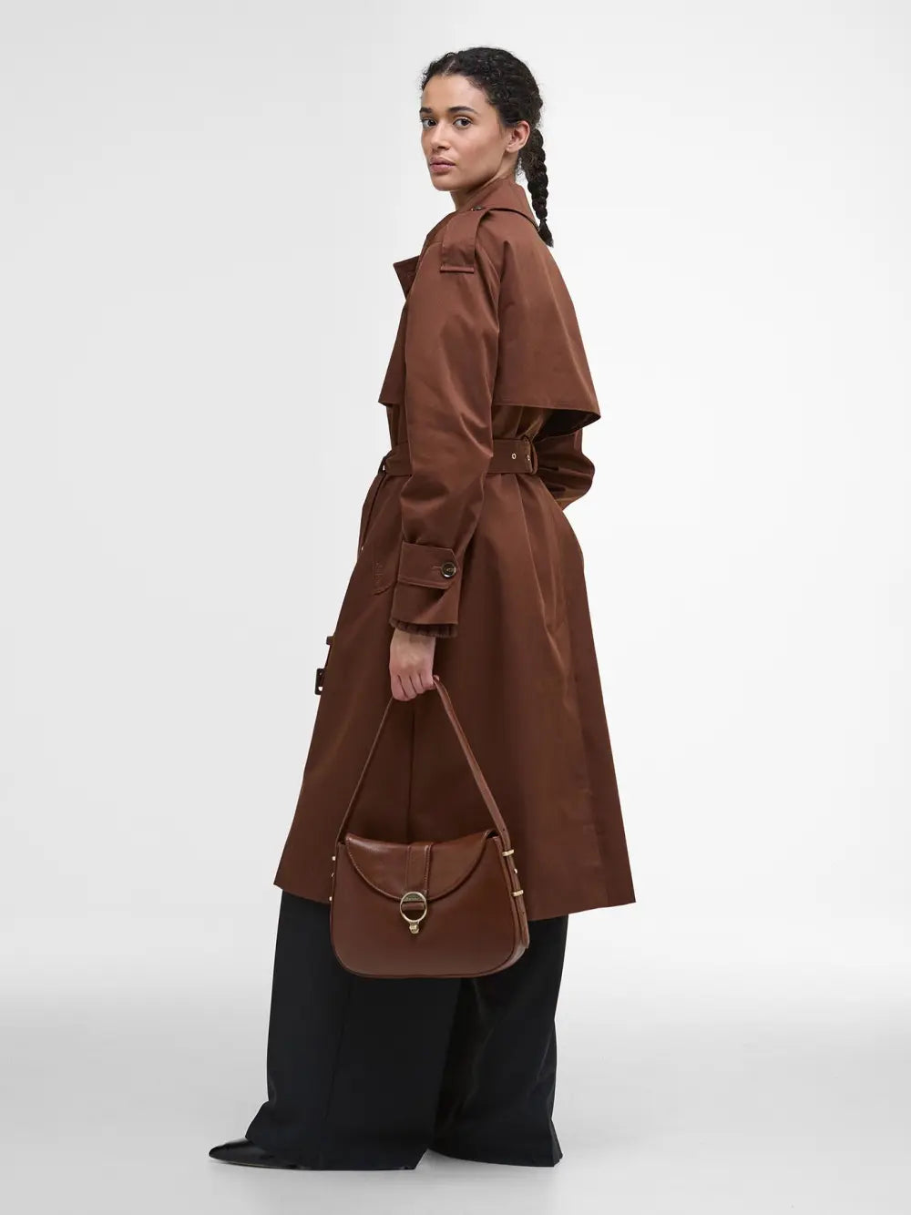 Barbour Alder Leather Shoulder Bag