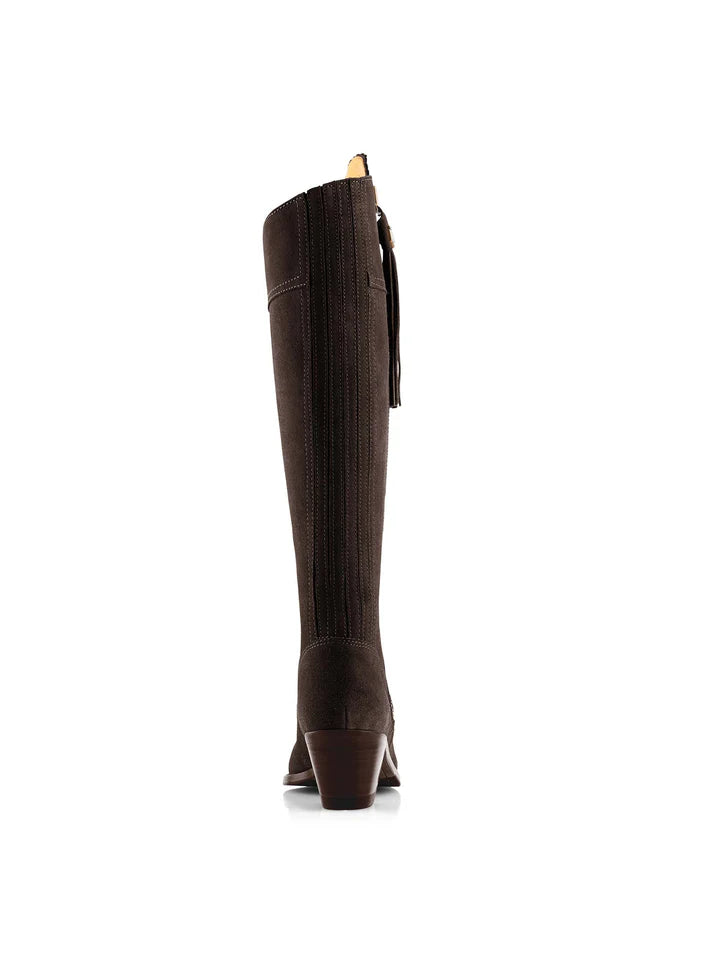 Fairfax & Favor Suede Heeled Regina - Reg Fit
