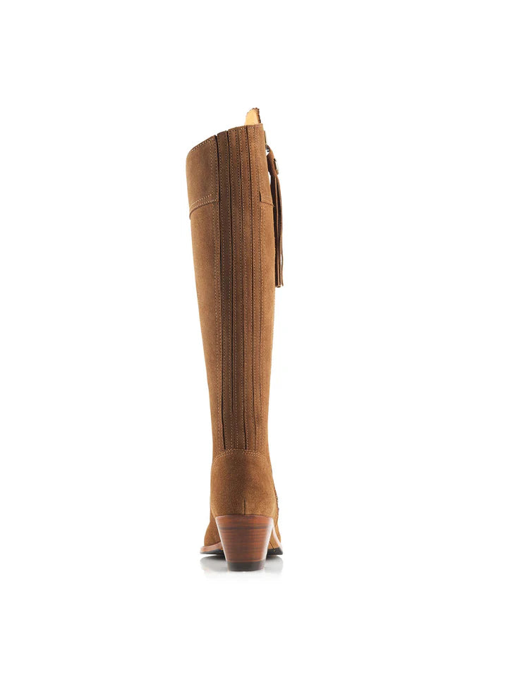 Fairfax & Favor Suede Heeled Regina - Reg Fit
