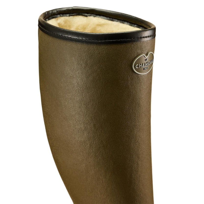 Le Chameau Women's Wool Lined Giverny Wellington Boots