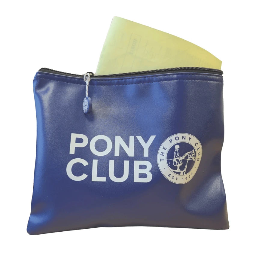 Equetech Official Pony Club Passport Wallet / Travel Pouch