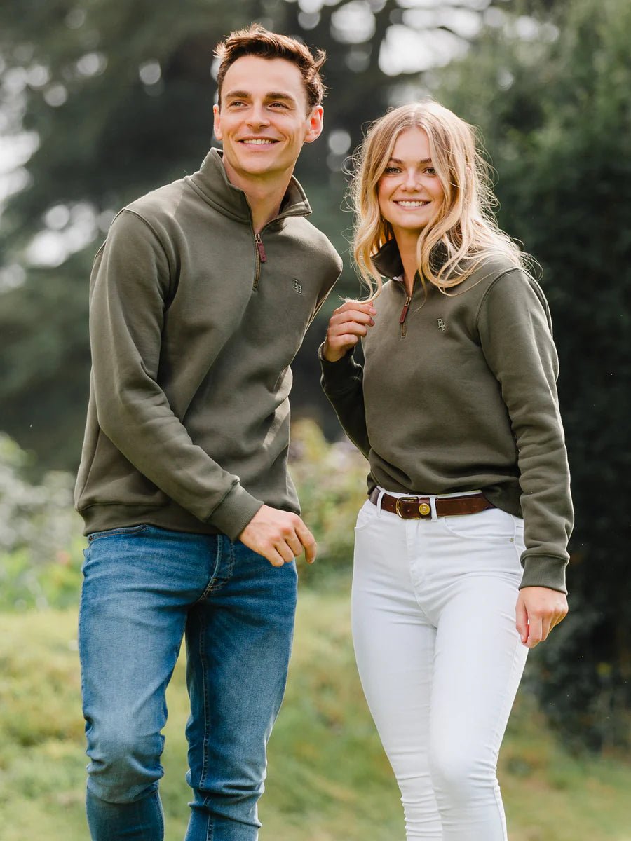 Beaumont & Bear Unisex Tuckenhay Quarter Zip - Country Ways