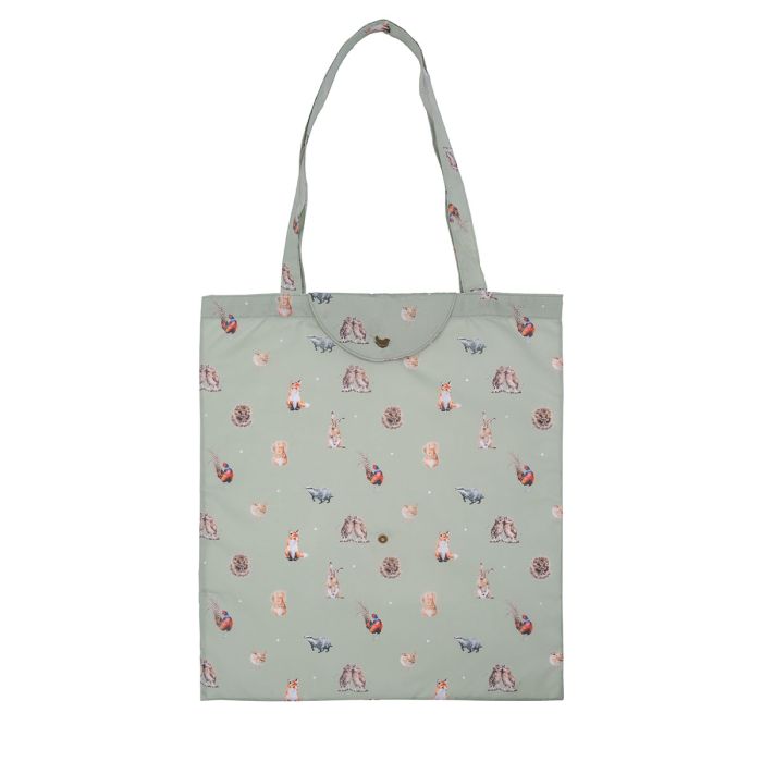 Wrendale 'Woodlanders' Foldable Shopping Bag