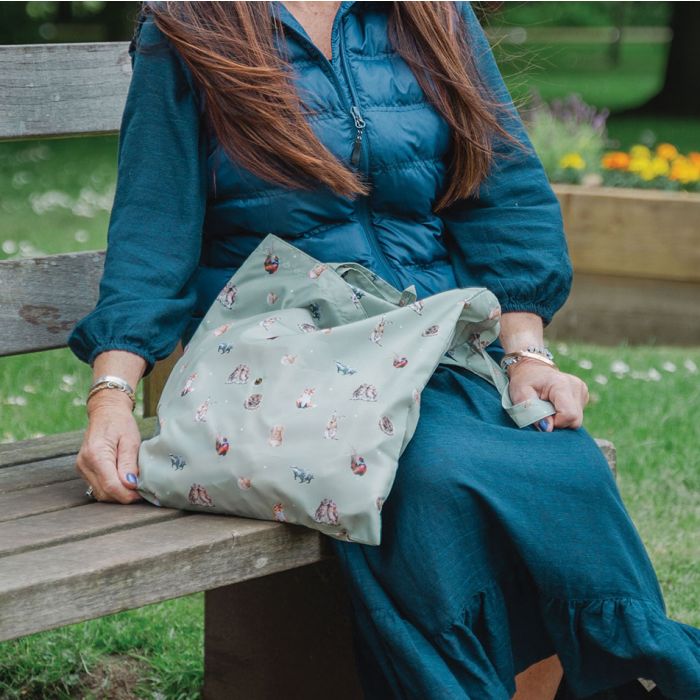 Wrendale 'Garden Friends' Foldable Shopping Bag