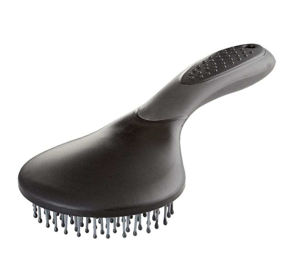 Bitz Two Tone Rubber Grip Mane and Tail Brush - Country Ways