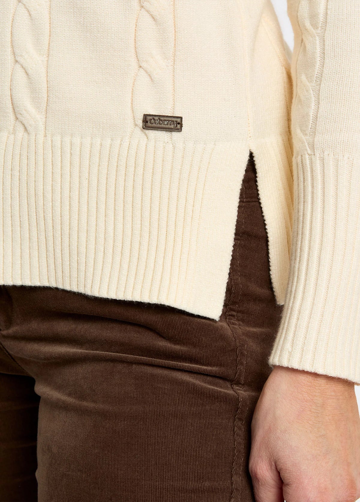 Dubarry Women's Burtonpoint Zip Neck Sweater AW26