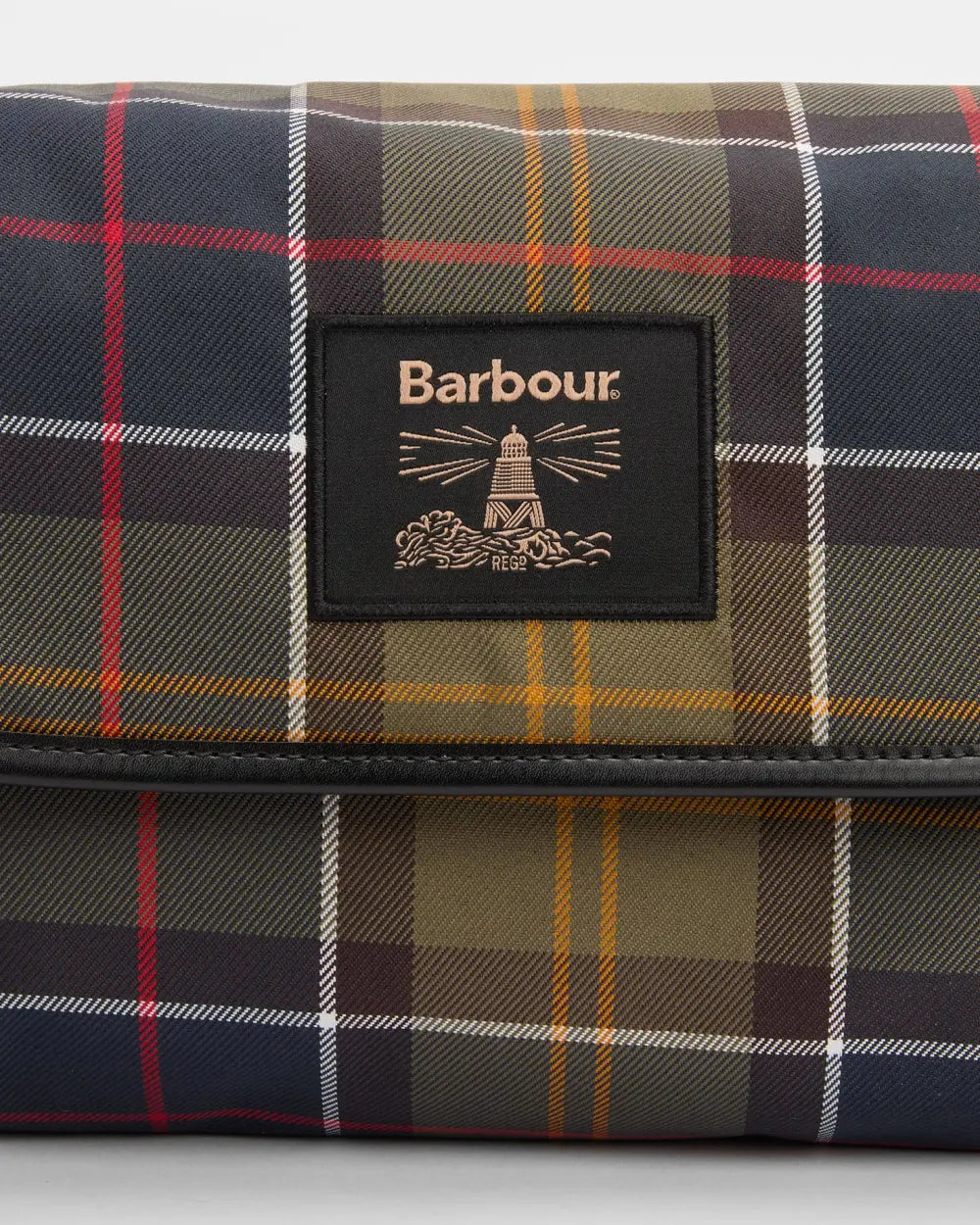 Barbour Tartan Hanging Washbag
