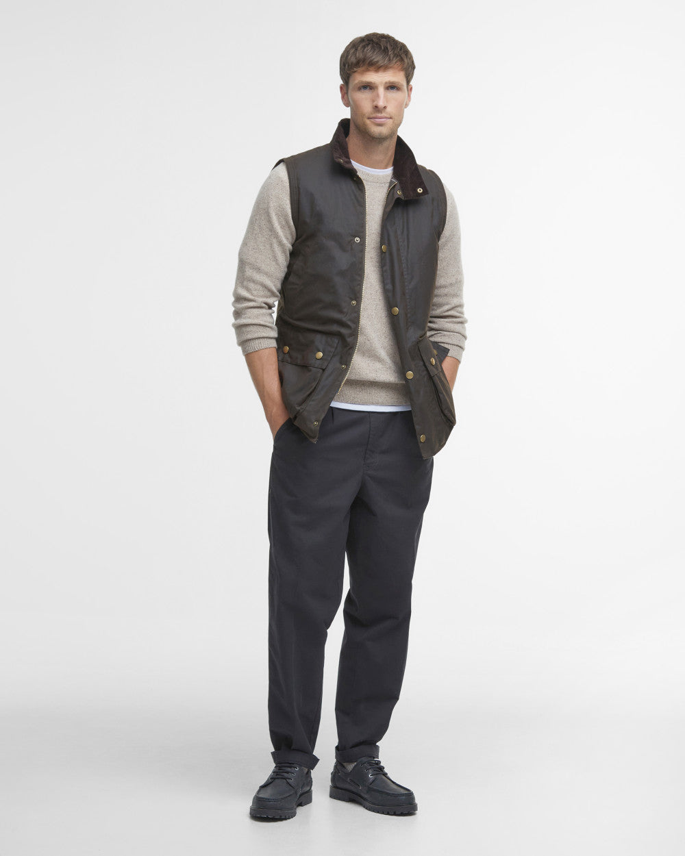 Barbour Men's Westmorland Wax Gilet
