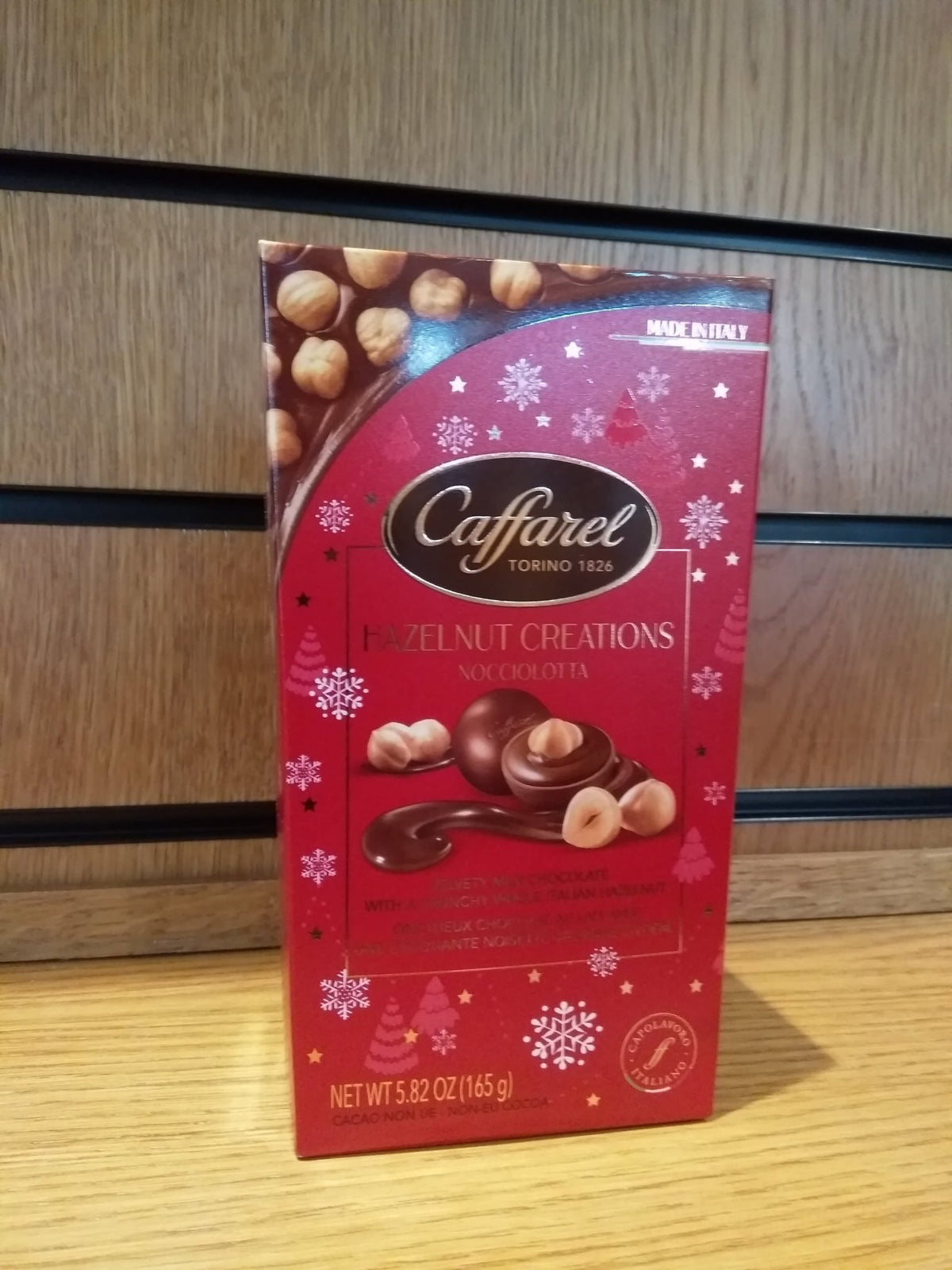 Caffarel Hazelnut Creations Velvety Milk Chocolate 165g - Country Ways