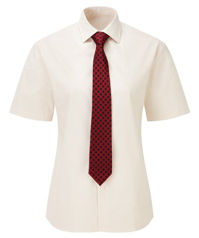 Caldene Finberry Short Sleeve Show Shirt White/Yellow Stripe 11 - Country Ways