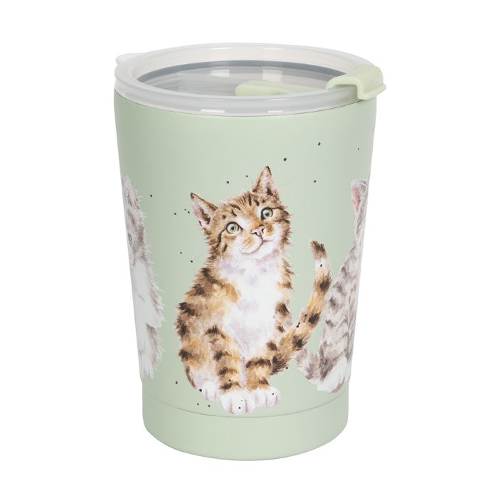 Wrendale 'Feline Friends' Thermal Travel Cup