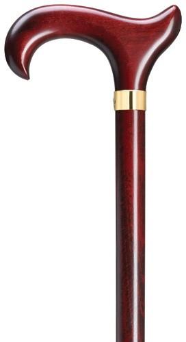 Classic Canes Melbourne Derby Cane Burgundy - Country Ways
