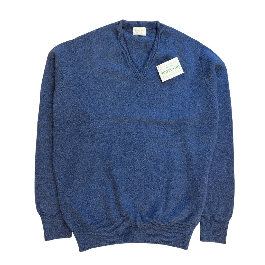 Country Ways Scotland Men's Lambswool V Neck Sweater - Country Ways