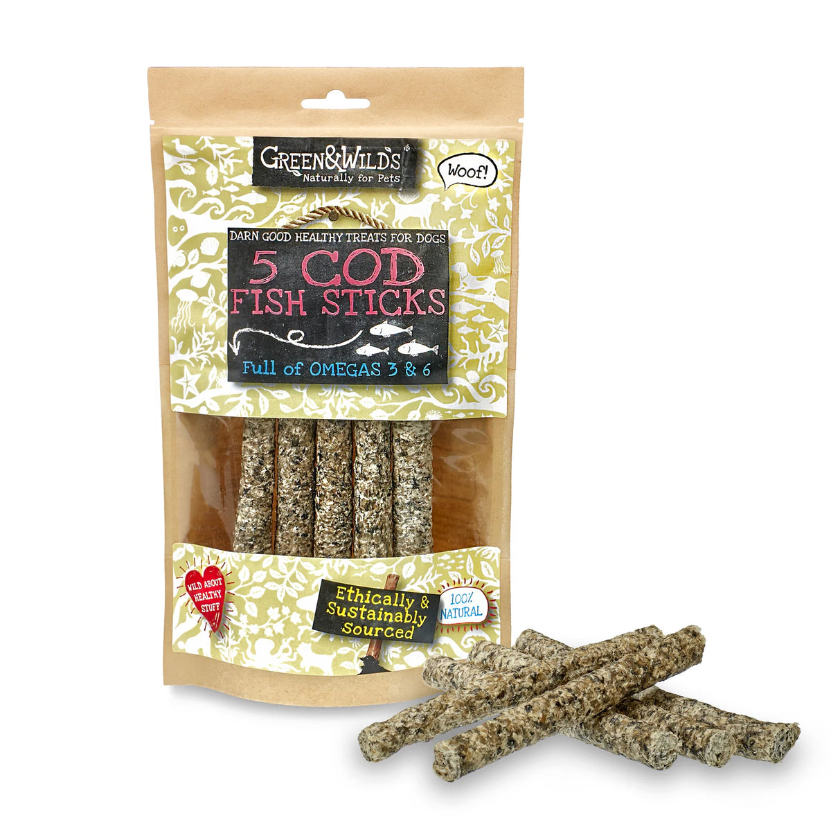 Green & Wild's Cod Fish Sticks
