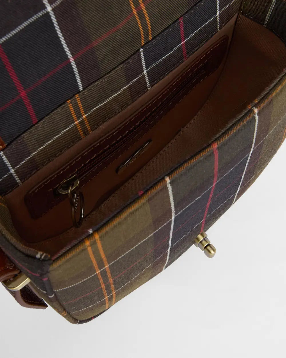 Barbour Elm Tartan Crossbody Bag