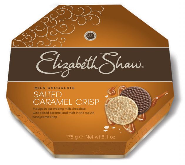 Elisabeth Shaw Milk Chocolate Salted Caramel Crisp - Country Ways