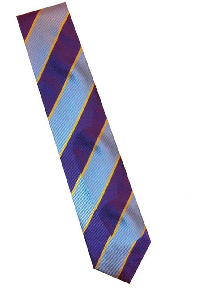Equetech Junior Pony Club Striped Tie - Country Ways