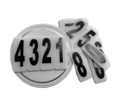 Equetech Velcro Competition Numbers - Country Ways