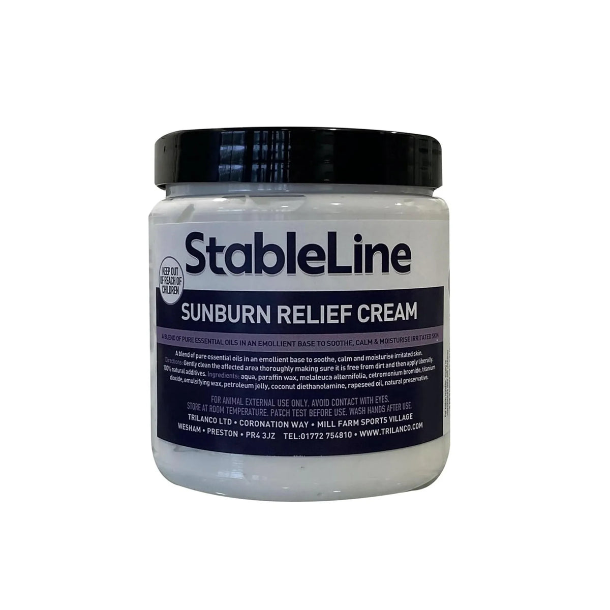 StableLine Sunburn Relief Cream