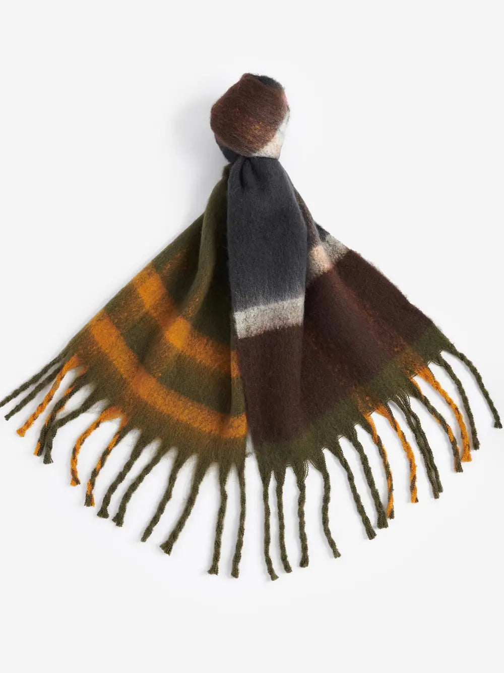 Barbour Women's Isla Tartan Boucle Scarf