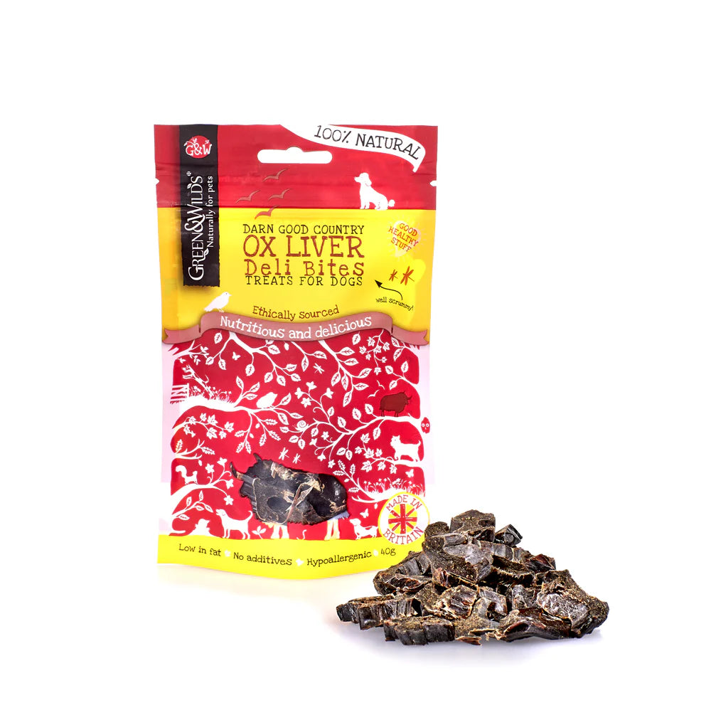Green & Wild's Ox Liver Deli Bites