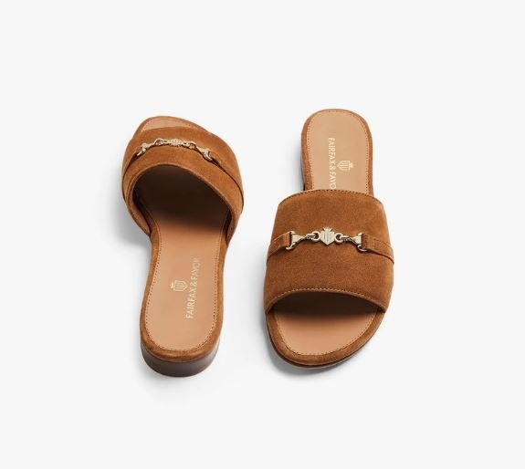 Fairfax & Favor Heacham Suede Sandal - Country Ways