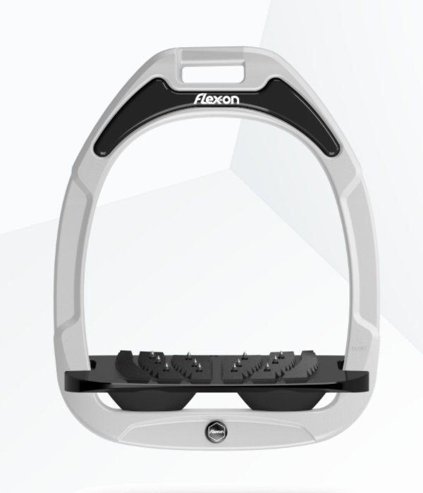 Flex - on Green Composite Stirrups with Inclined Ultra - Grip Tread - Country Ways