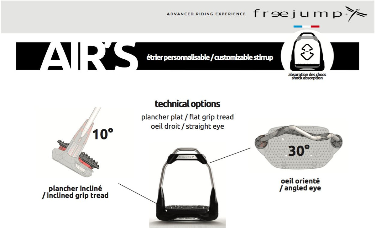 Freejump AIR'S Standard Stirrup - Country Ways