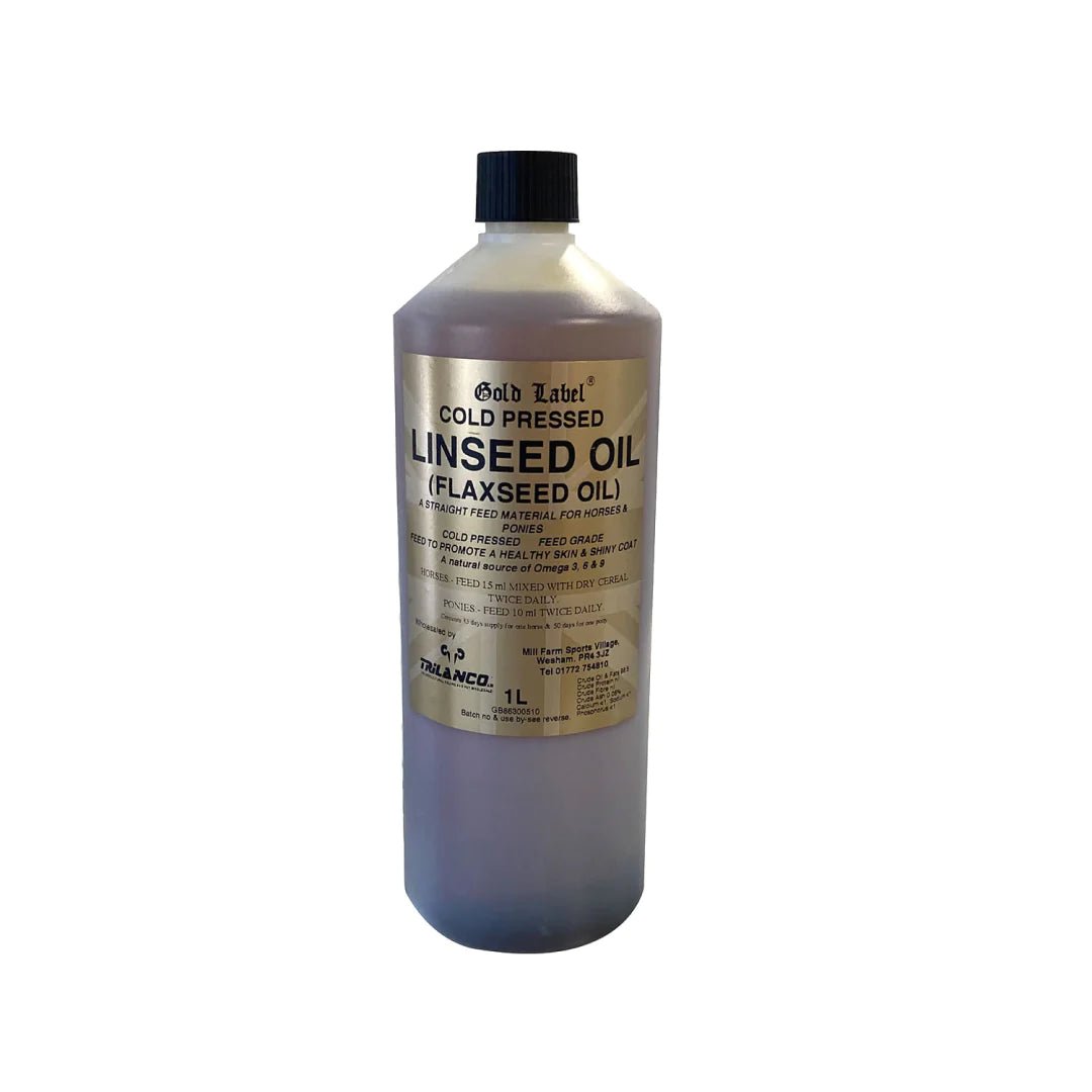 Gold Label Cold Pressed Linseed Oil (Flaxseed Oil) - Country Ways