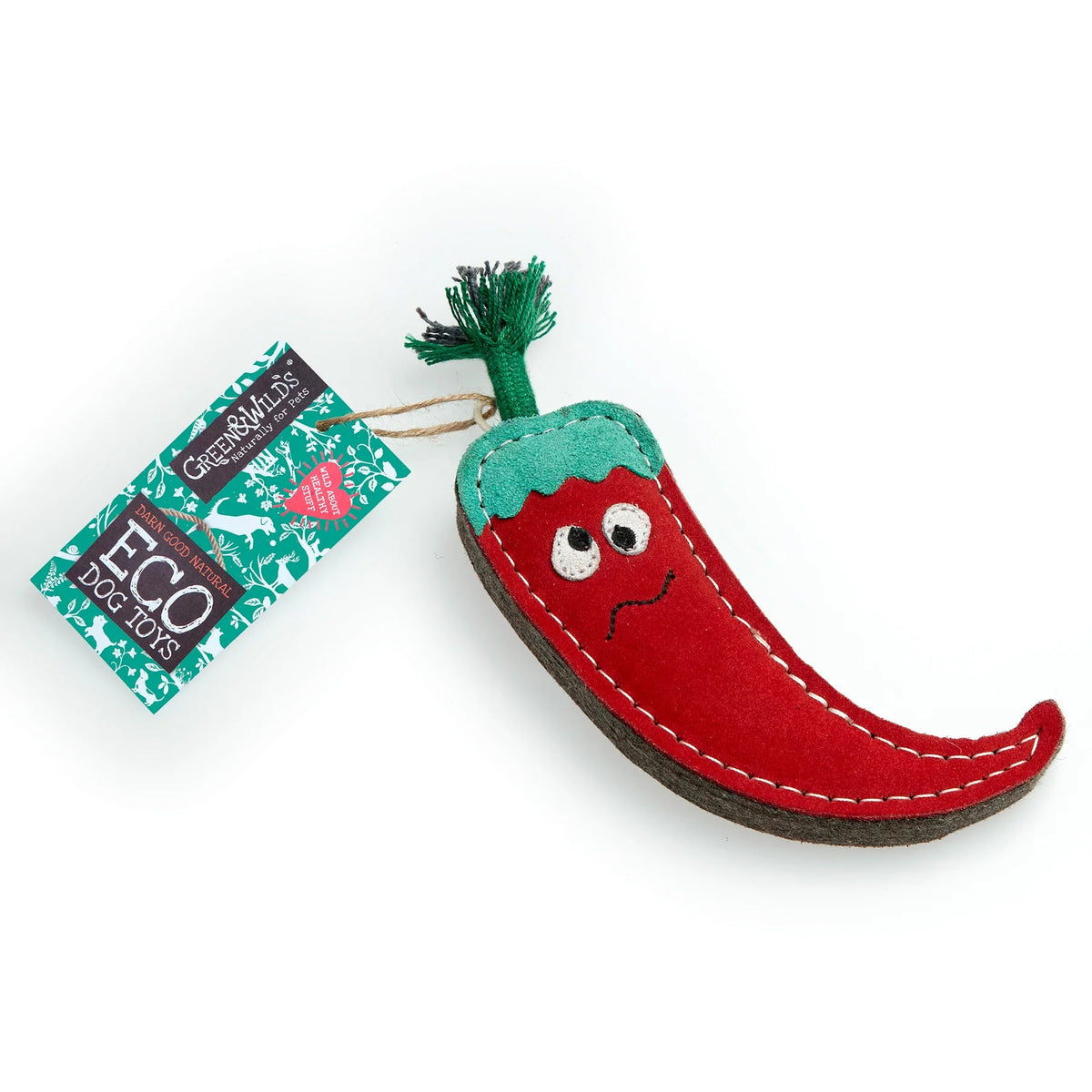 Green & Wild Chad The Red Hot Chilli Pepper Eco Toy - Country Ways