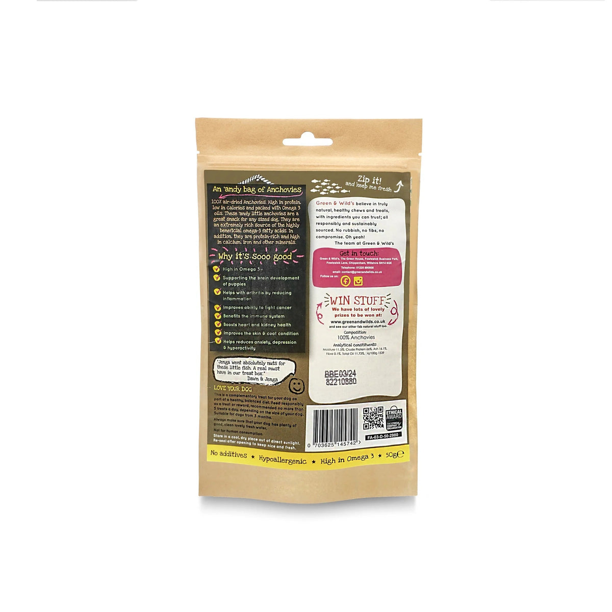 Green & Wild's An 'Andy Bag Of Anchovies - Country Ways