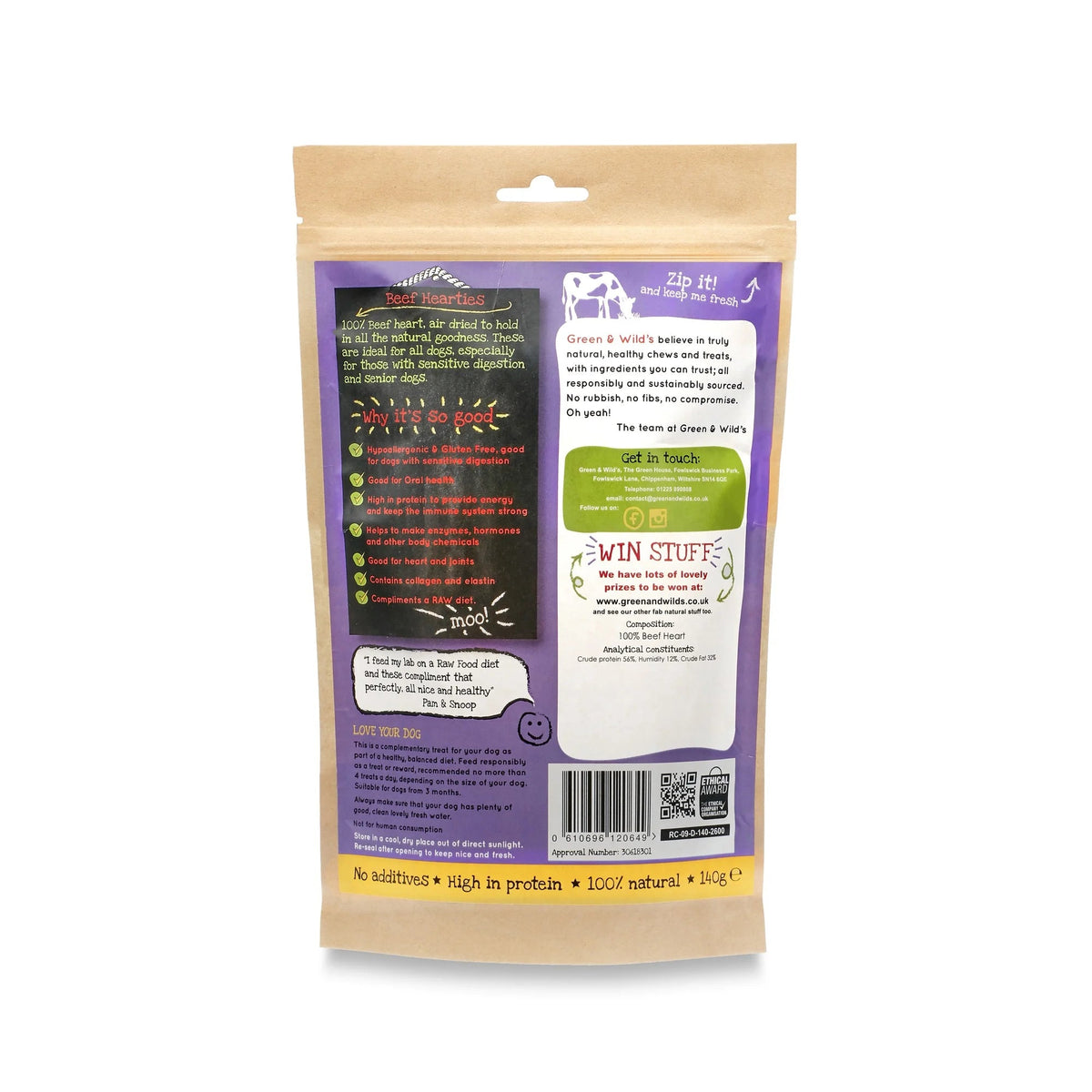Green & Wild's Beef Hearties - Country Ways