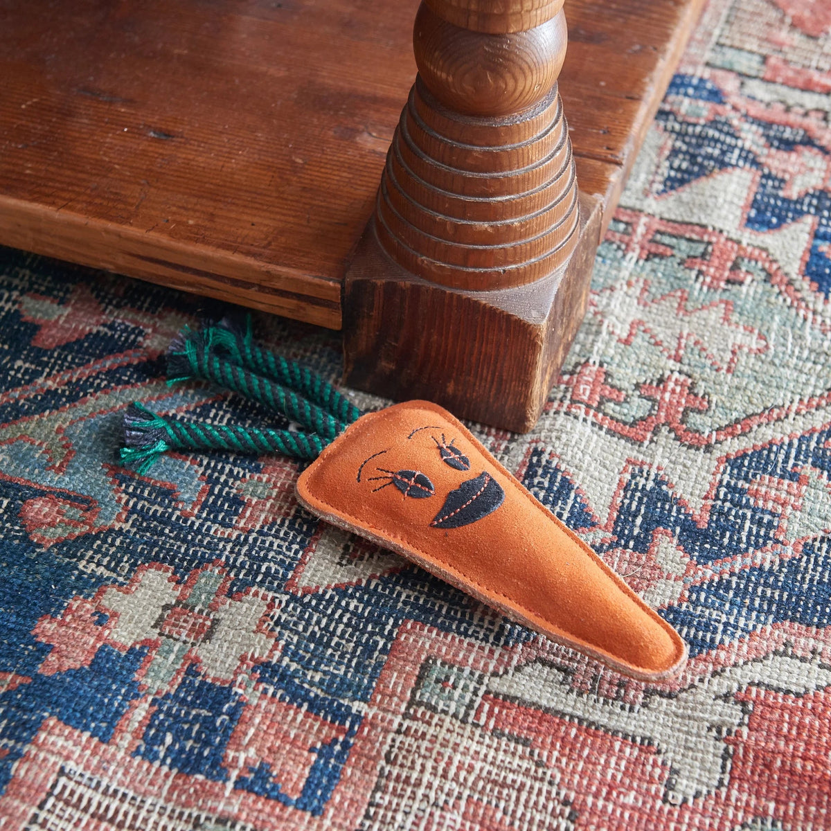 Green & Wild's Candice the Carrot Eco Dog Toy - Country Ways