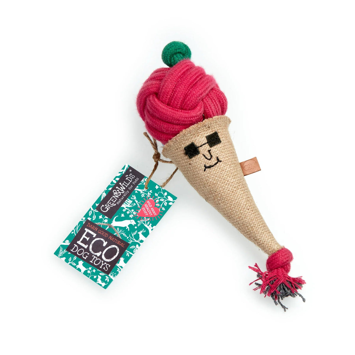 Green & Wild's Connie the Cornet Eco Dog Toy - Country Ways
