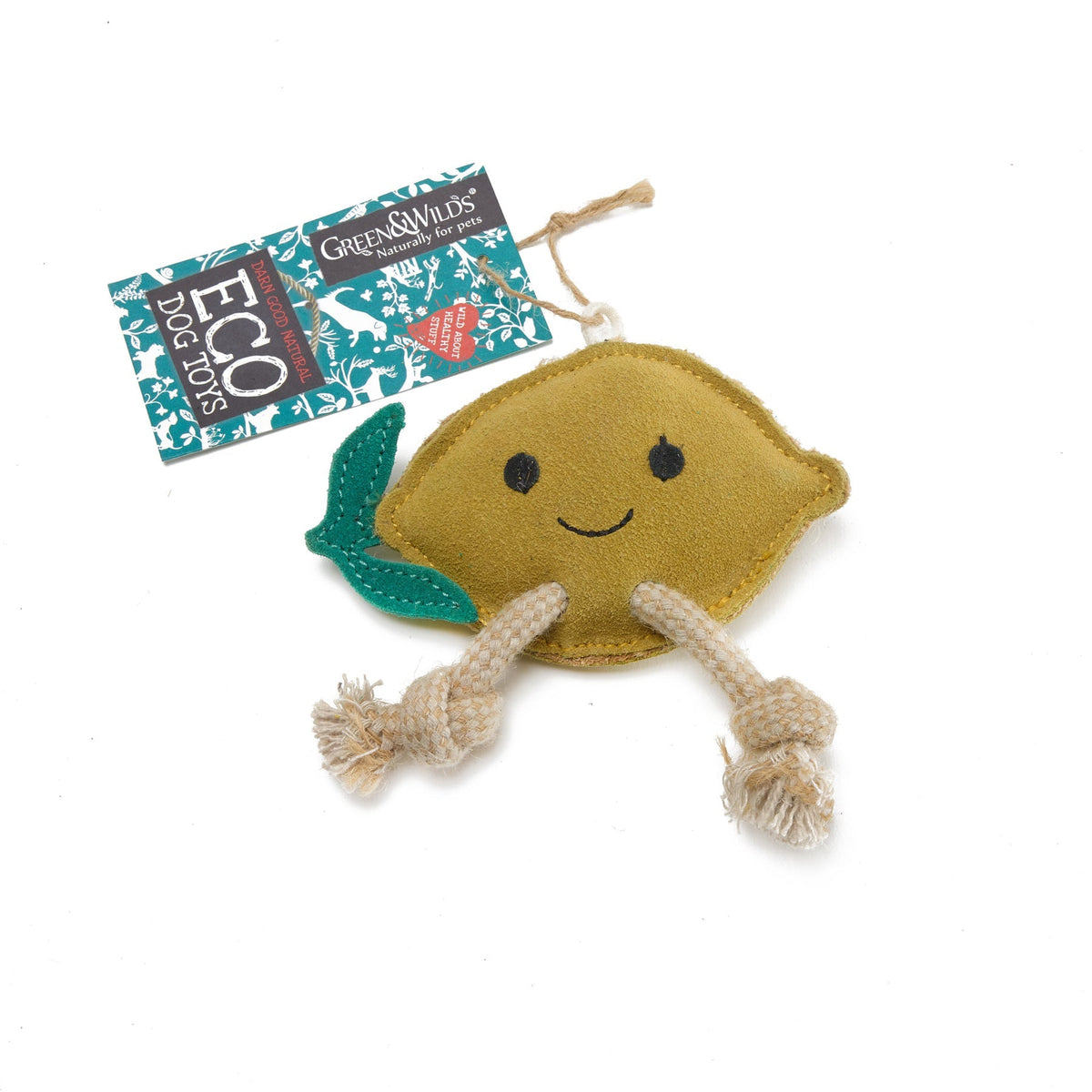 Green & Wilds Libby the Lemon Dog Toy - Country Ways
