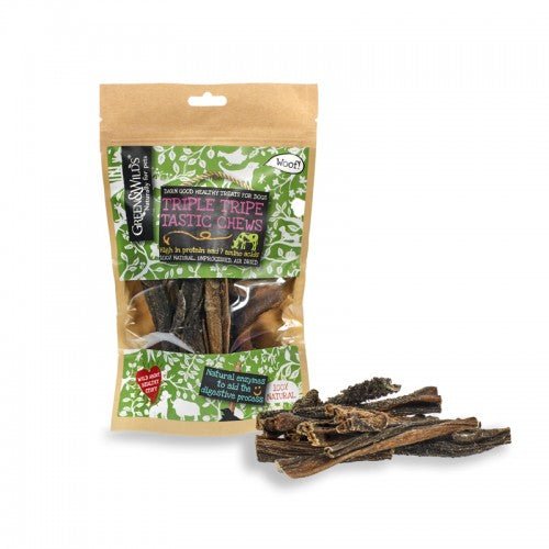 Green & Wild's Triple Tripe Tastic Chews - Country Ways