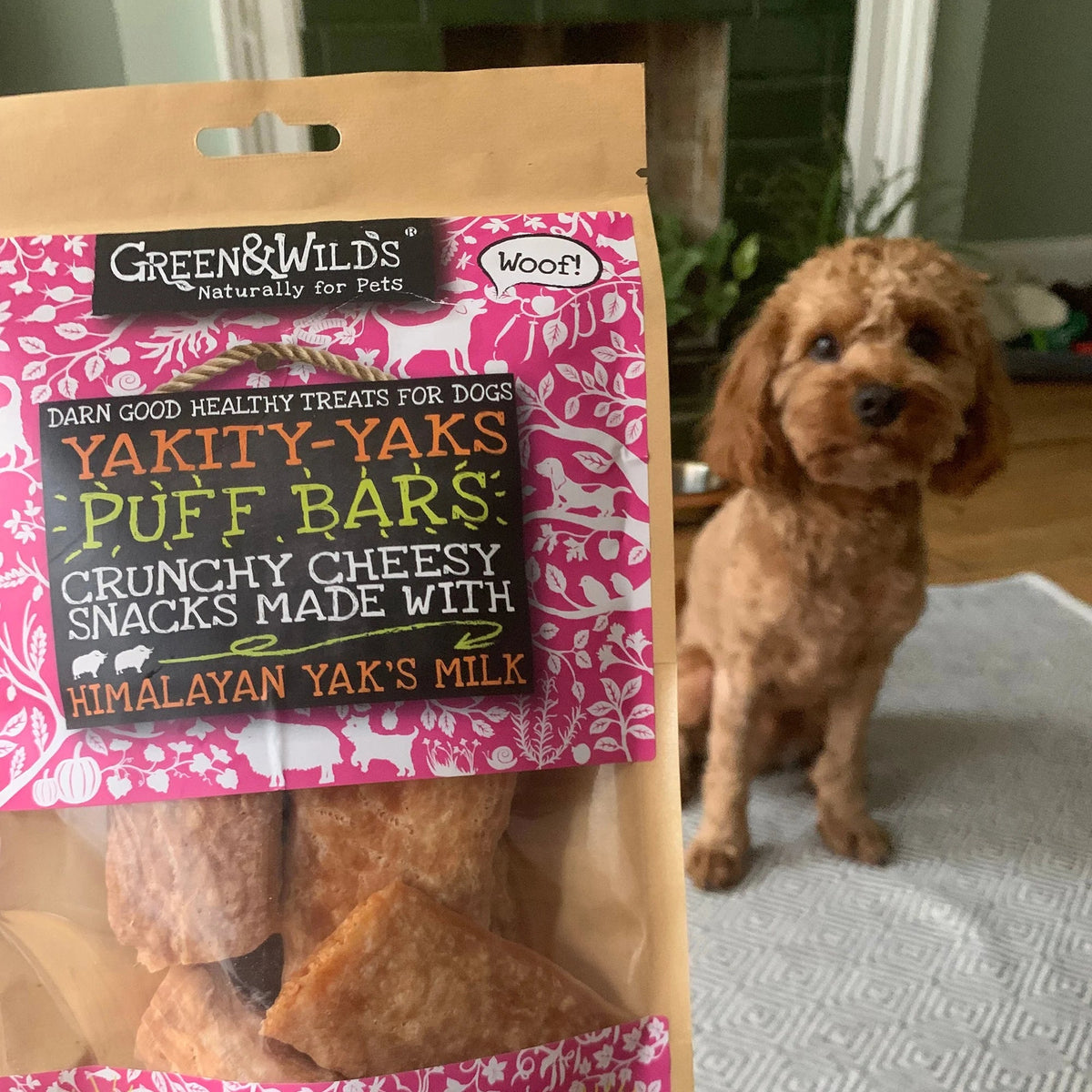 Green & Wild's Yakity Yak Puff Bars - Country Ways