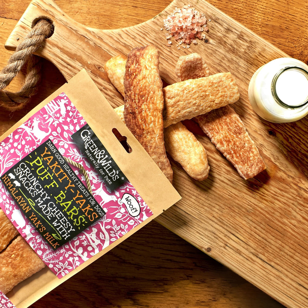 Green & Wild's Yakity Yak Puff Bars - Country Ways