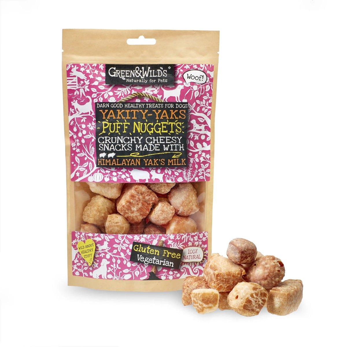 Green & Wild's Yakity Yak Puff Nuggets - Country Ways