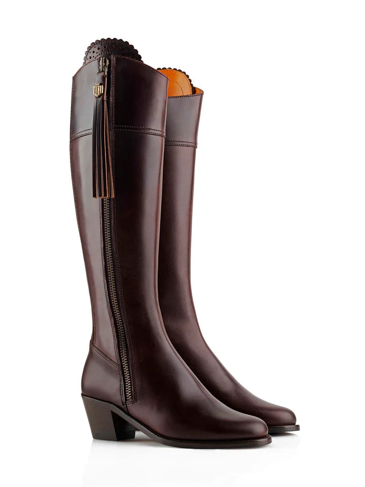 Fairfax & Favor Leather Heeled Regina - Reg Fit