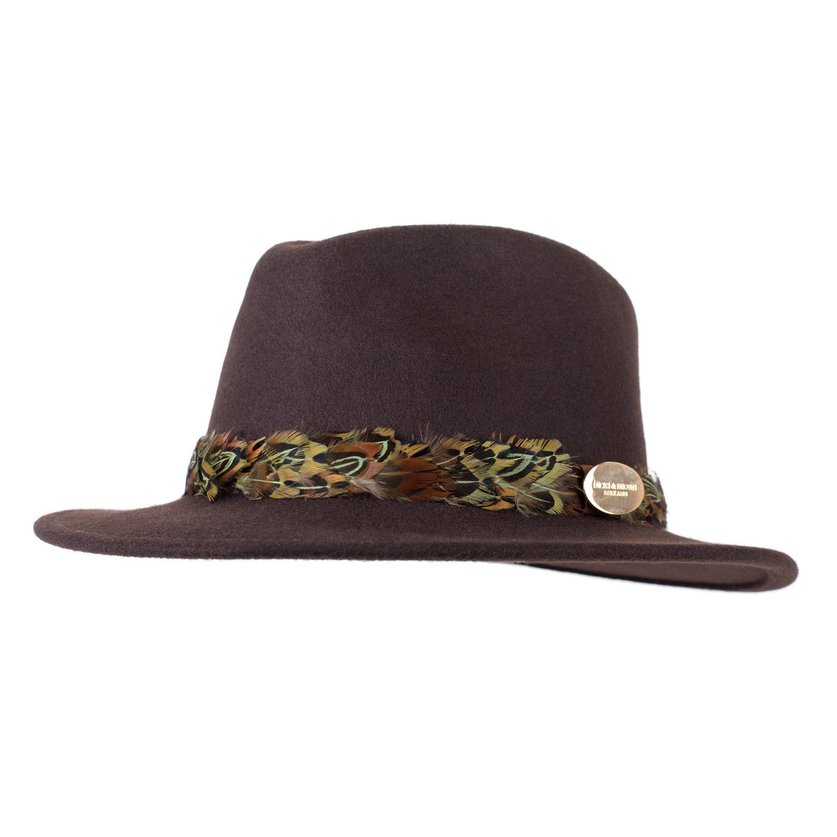 Hicks & Brown Suffolk Fedora (Pheasant Feather Wrap) - Country Ways
