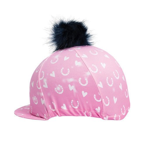 Hy Equestrian Pony Fantasy Hat Silk by Little Rider - Pink/Navy - Country Ways