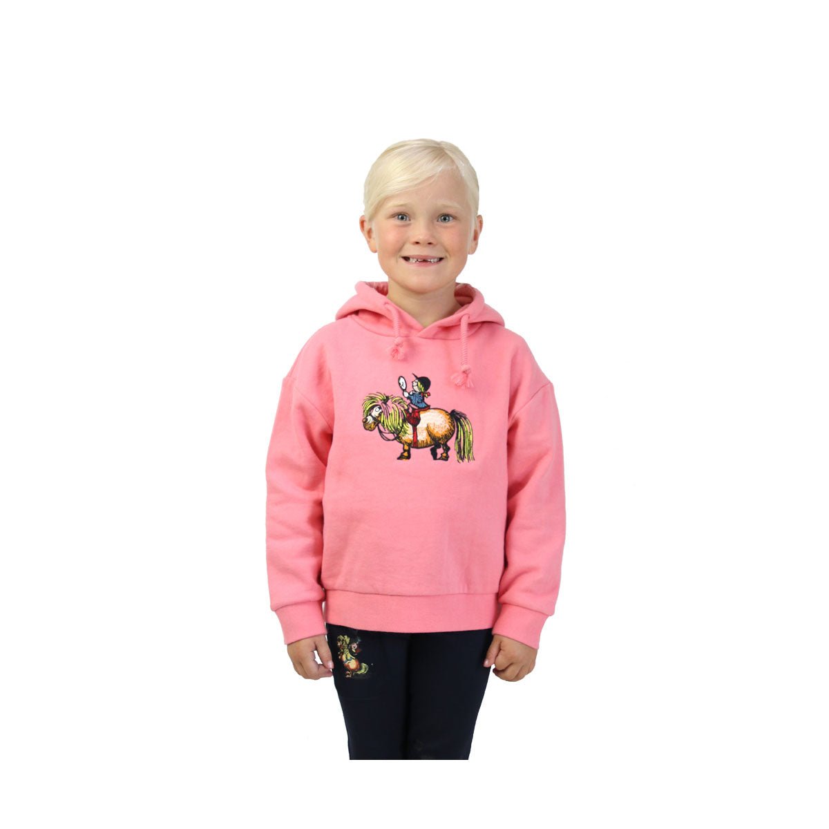 HY Equestrian Thelwell Collection Children's Badge Hoodie - Country Ways