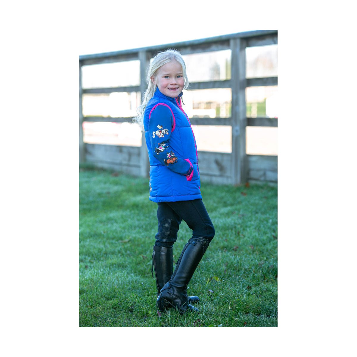 Hy Equestrian Thelwell Collection Race Children's Gilet - Country Ways