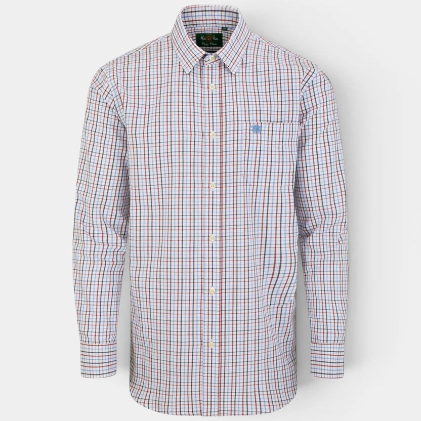 Alan Paine Ilkley Men's Shirt Longer Length Shooting Fit