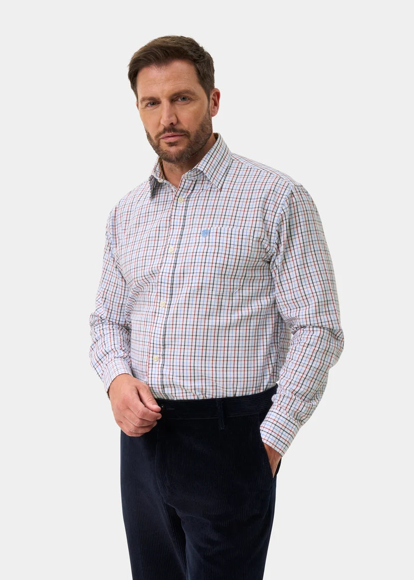 Alan Paine Ilkley Men's Shirt Longer Length Shooting Fit