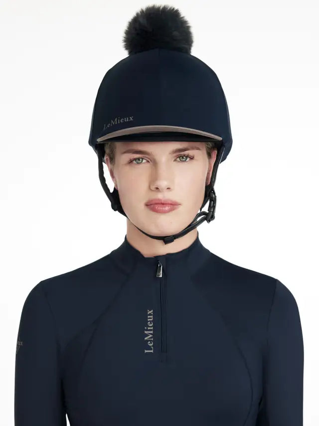 LeMieux Classique Pom Hat Silk